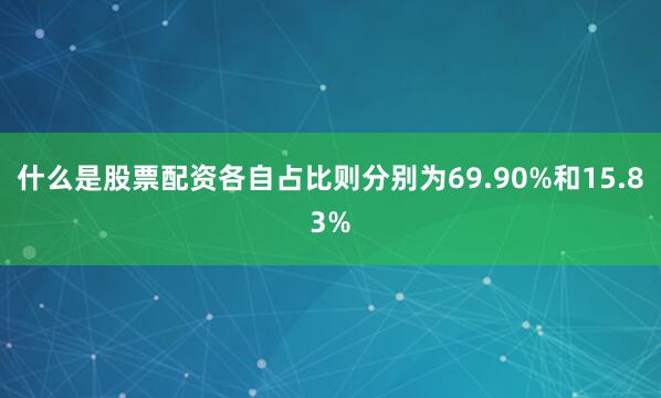 什么是股票配资各自占比则分别为69.90%和15.83%